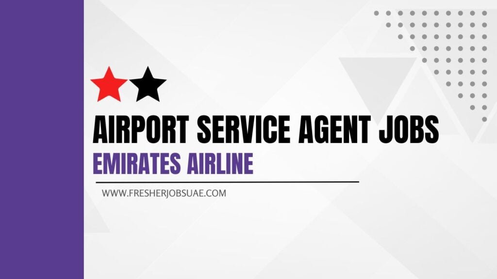 airport service agent jobs